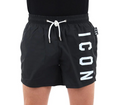 Costume mare ICON uomo boxer logo verticale poliestere