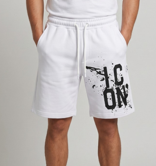 T-shirt uomo ICON cotone logo fluo