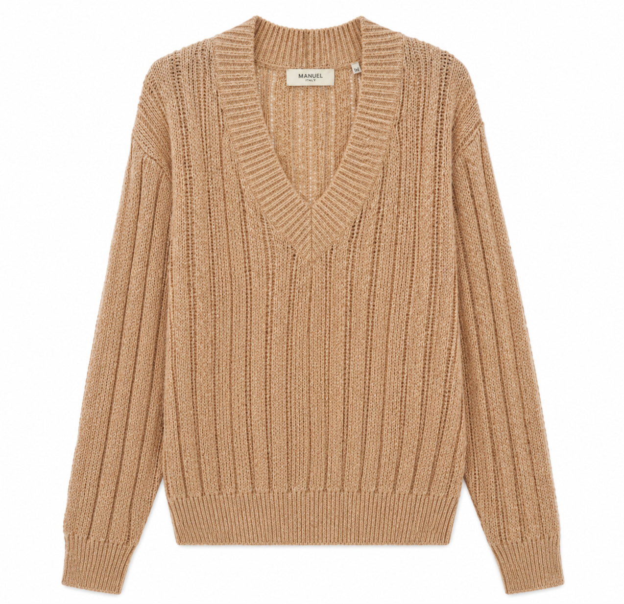 maglie donna MARKUP traforata filo paillettes