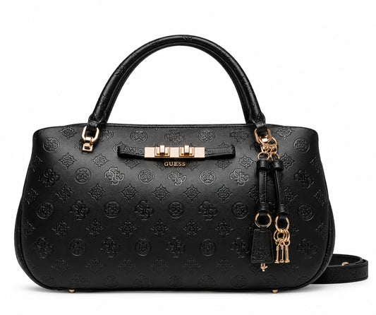 Borsa satchel Guess Carmella 3 scomparti donna