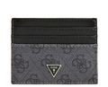 Portacarte Guess uomo Milano misto nero antracite