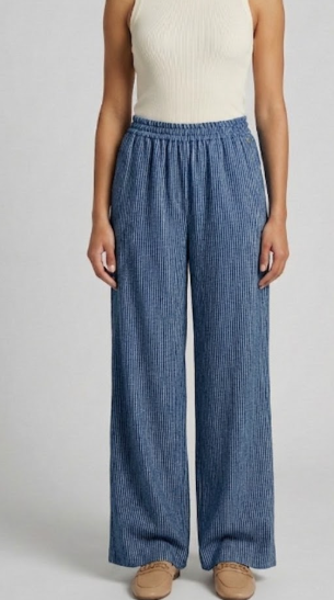 Pantapalazzo donna MARKUP lino wide leg