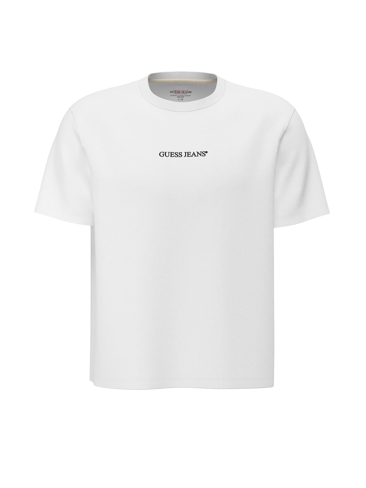 T-shirt Guess Jeans uomo cotone slim ricamo logo