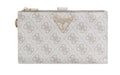 Portafoglio Guess donna Laurel similpelle latte logo