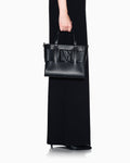 Borsa donna Armani Exchange similpelle logo applicato