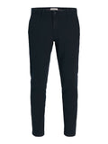 Pantalone chino Jack & Jones uomo Marco slim cotone