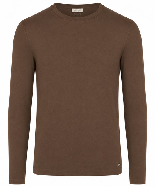T-shirt manica lunga MARKUP uomo in cotone