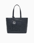 Borsa Armani Exchange donna poliestere logo allover