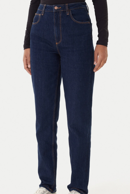 Jeans Guess donna Mom denim cotone