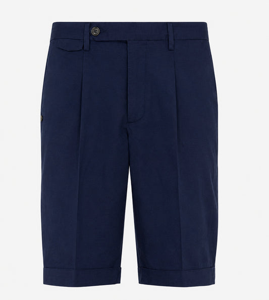 Bermuda uomo MARKUP one pince cotone lino