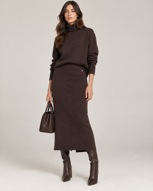 Gonna donna Armani Exchange A|X maglia viscosa