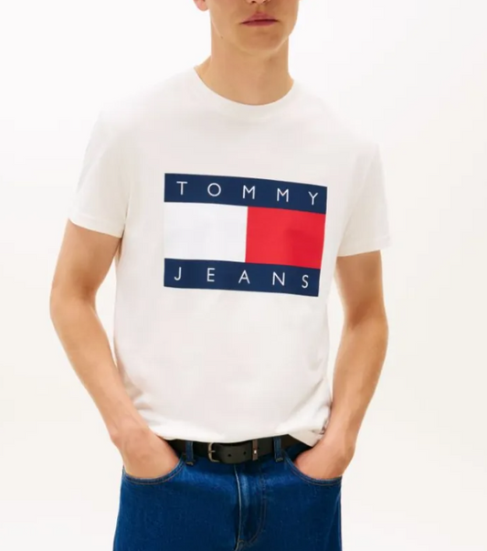 T-shirt Tommy Jeans uomo Regular Big Flag PE 2026