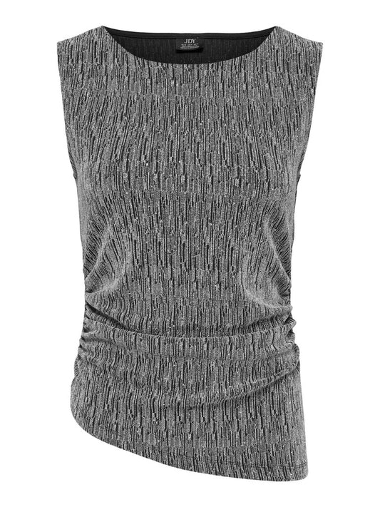 Blusa donna JDY scollo chiuso nylon