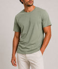 T-shirt MARKUP uomo cotone fiammato mercerizzato