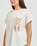 T-shirt donna MARKUP jersey cotone tasca manica corta