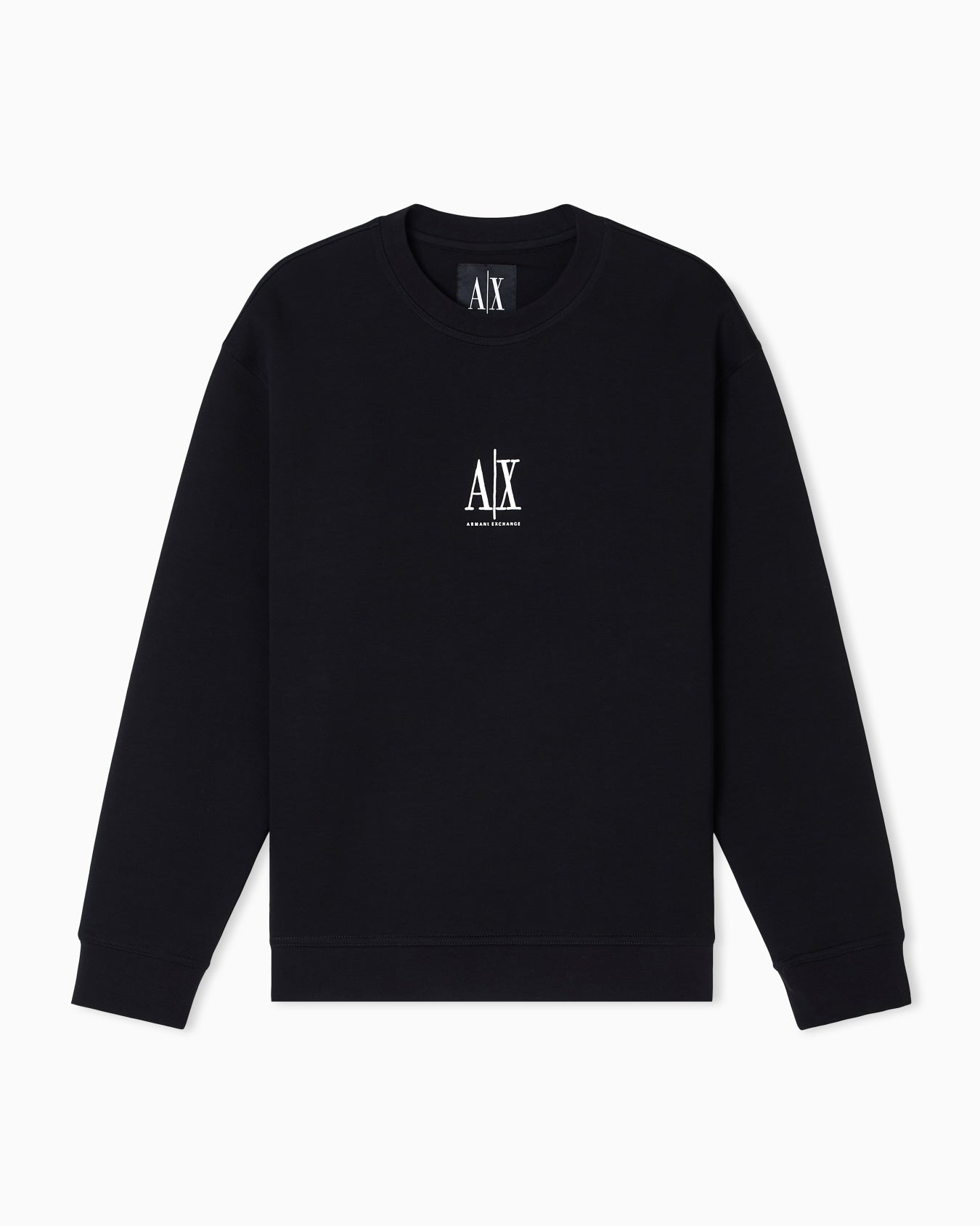 Felpa A|X Armani Exchange uomo logo cotone PE 2026