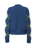 Maglione Guess donna Gracie motivo argyle
