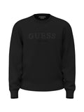Felpa uomo Guess girocollo logo cotone