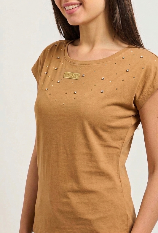 T-shirt Donna YES-ZEE cotone stretch PE 2026