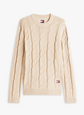 Maglia Tommy Jeans uomo chunky regular cotone PE 2026