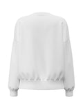 Felpa Guess Jeans donna girocollo oversize triangle