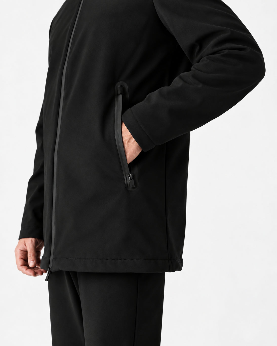 Giubbotto uomo SUNS Nomentano Micro cappuccio idrorepellente