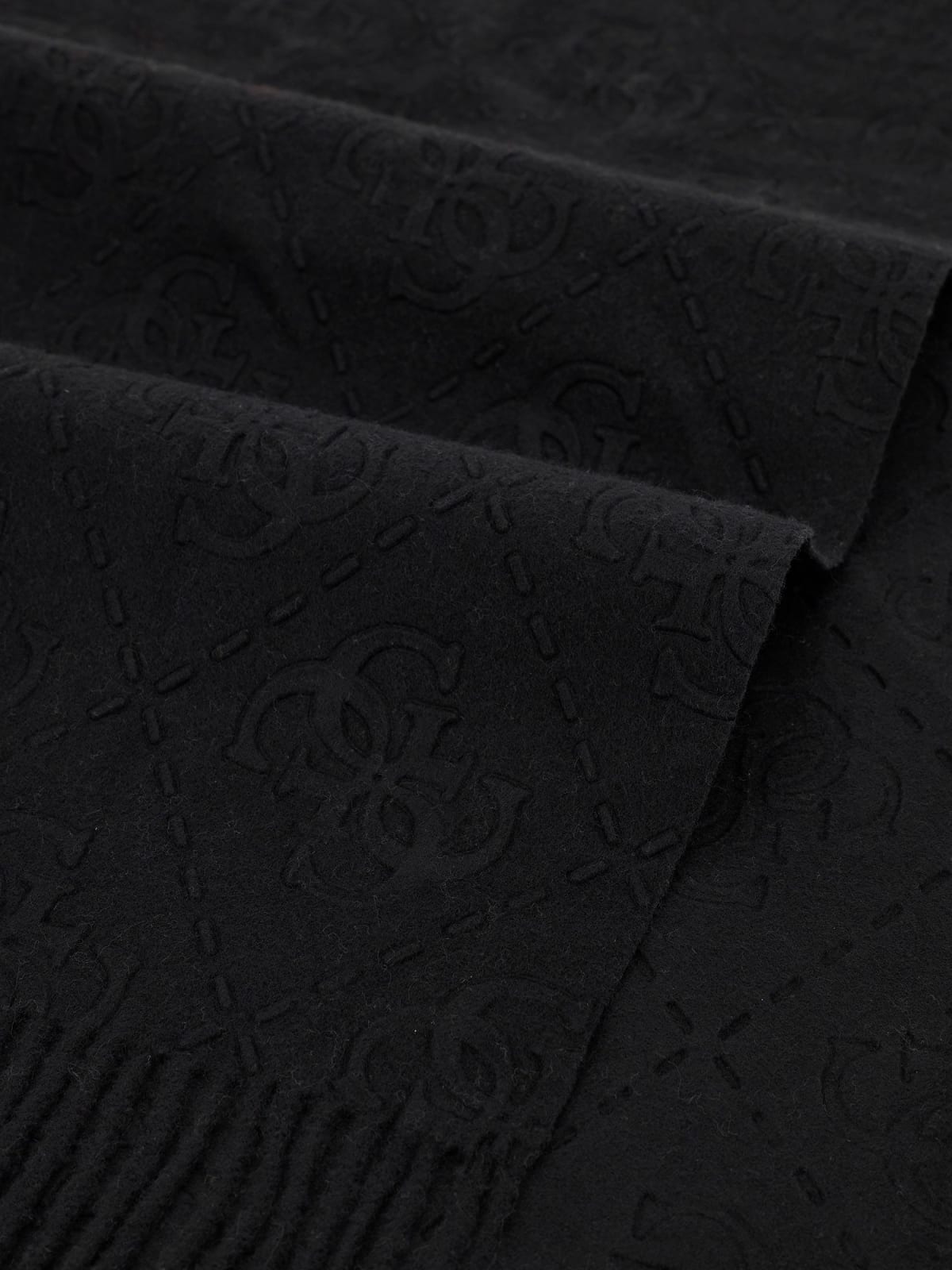 Sciarpa Guess uomo Boston goffrata 45x190