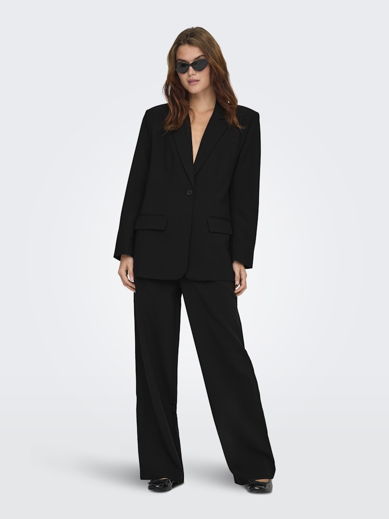 Pantaloni donna ONLY tessuto viscosa poliestere riciclato