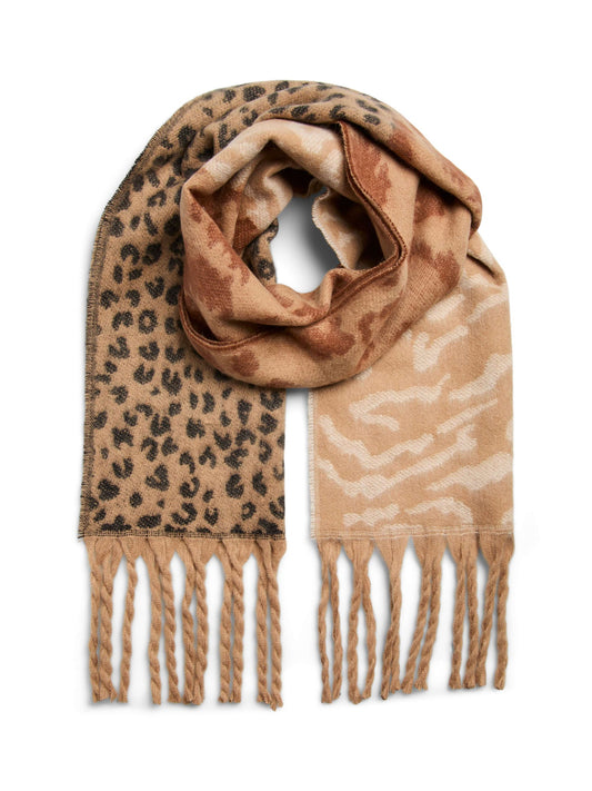 Sciarpa PIECES donna animalier poliestere AI 2026