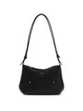 Borsa Guess Darcy hobo donna similpelle beige tortora con logo