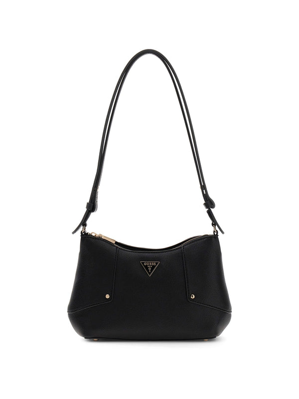 Borsa Guess Darcy hobo donna similpelle beige tortora con logo