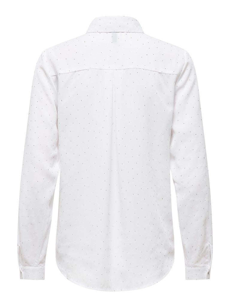 Camicia donna ONLY borchie all-over poliestere AI 2026