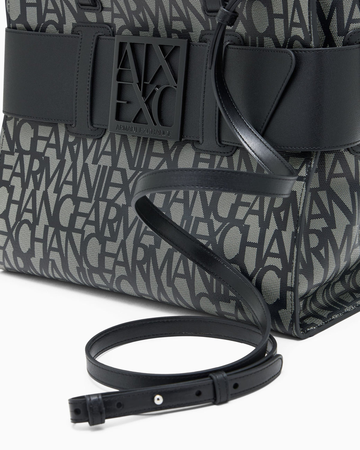 Shopper Armani Exchange donna tela logo