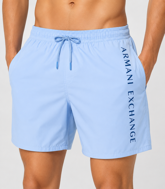 Boxer mare uomo A|X poliestere logo laterale