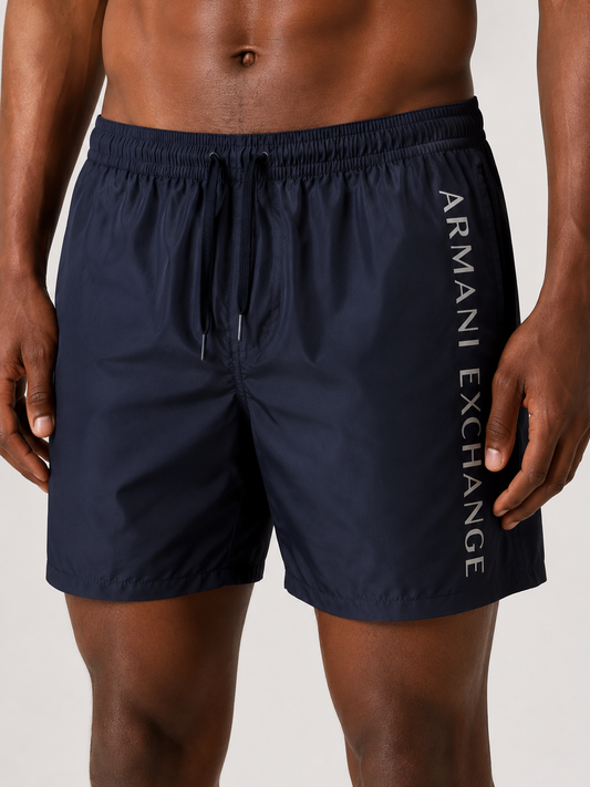 Boxer mare uomo A|X poliestere logo laterale