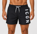 Costume mare ICON uomo boxer logo verticale poliestere