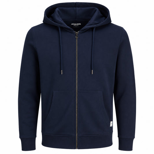 Felpa Buster zip cappuccio Jack & Jones uomo
