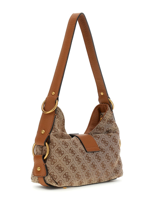 Borsa Guess donna Camden mini spalla logo all-over