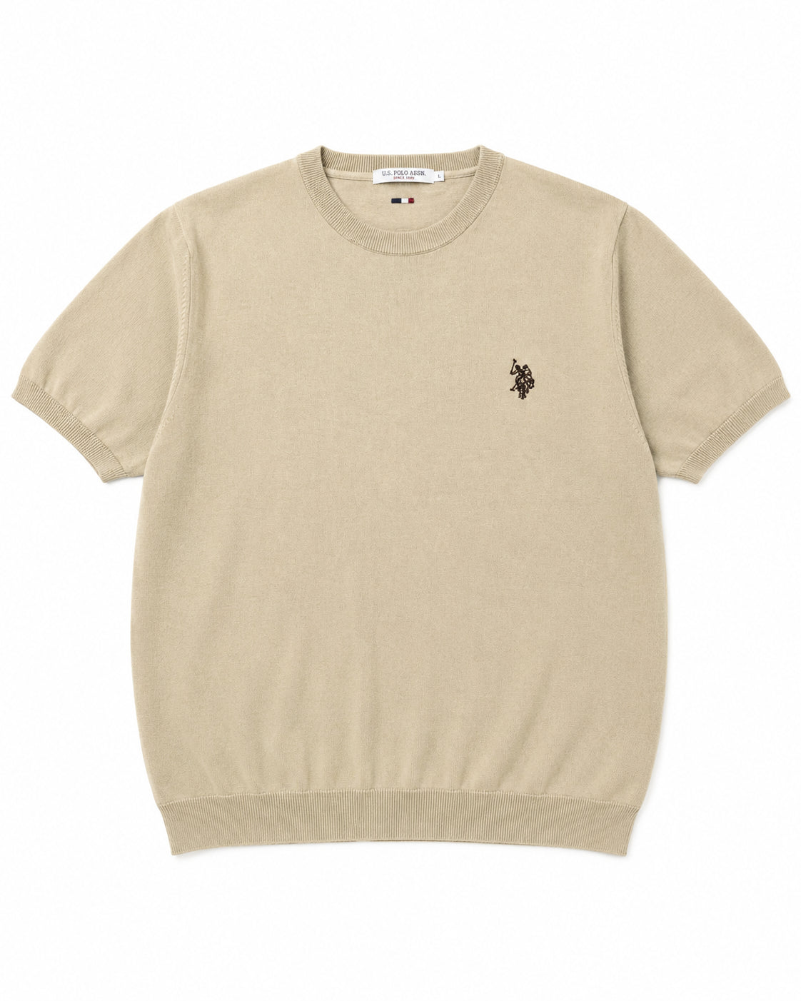 Maglia uomo U.S. Polo Assn. cotone crepe manica corta