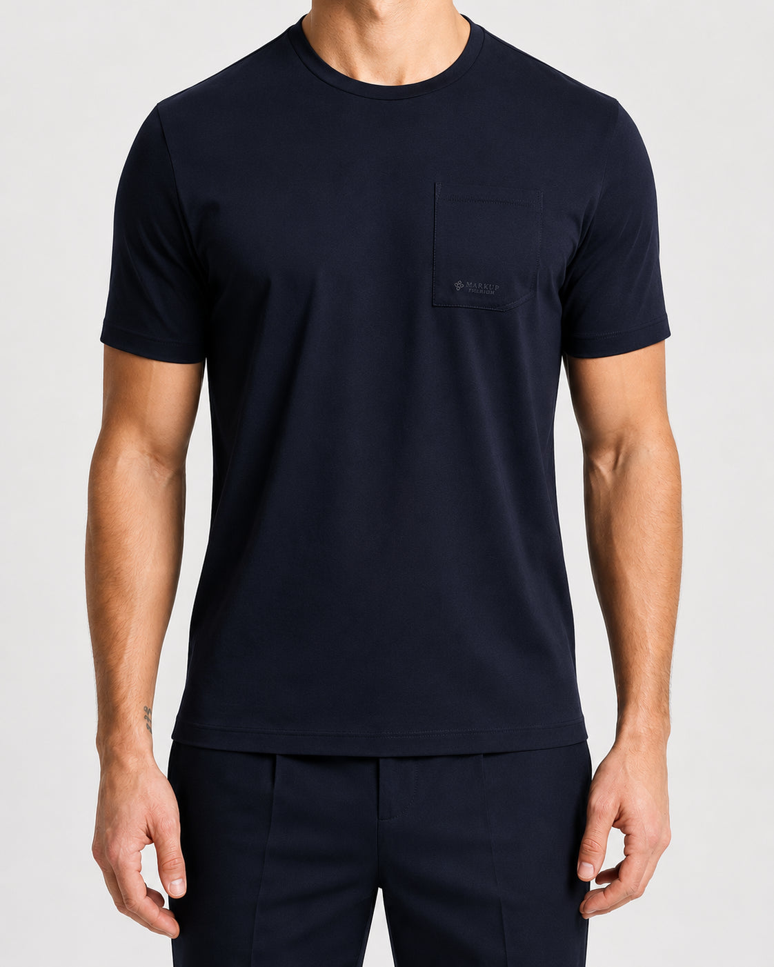 T-shirt MARKUP uomo tessuto tecnico taschino