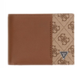 Portafoglio Guess uomo Milano bifold misto nero
