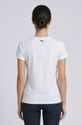 T-shirt donna MARKUP cotone strass manica corta