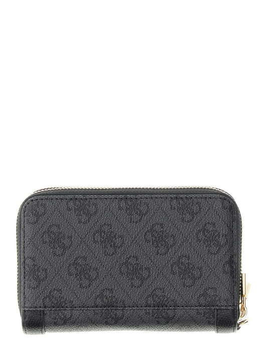 Portafoglio Lindsey Guess donna medio doppia zip