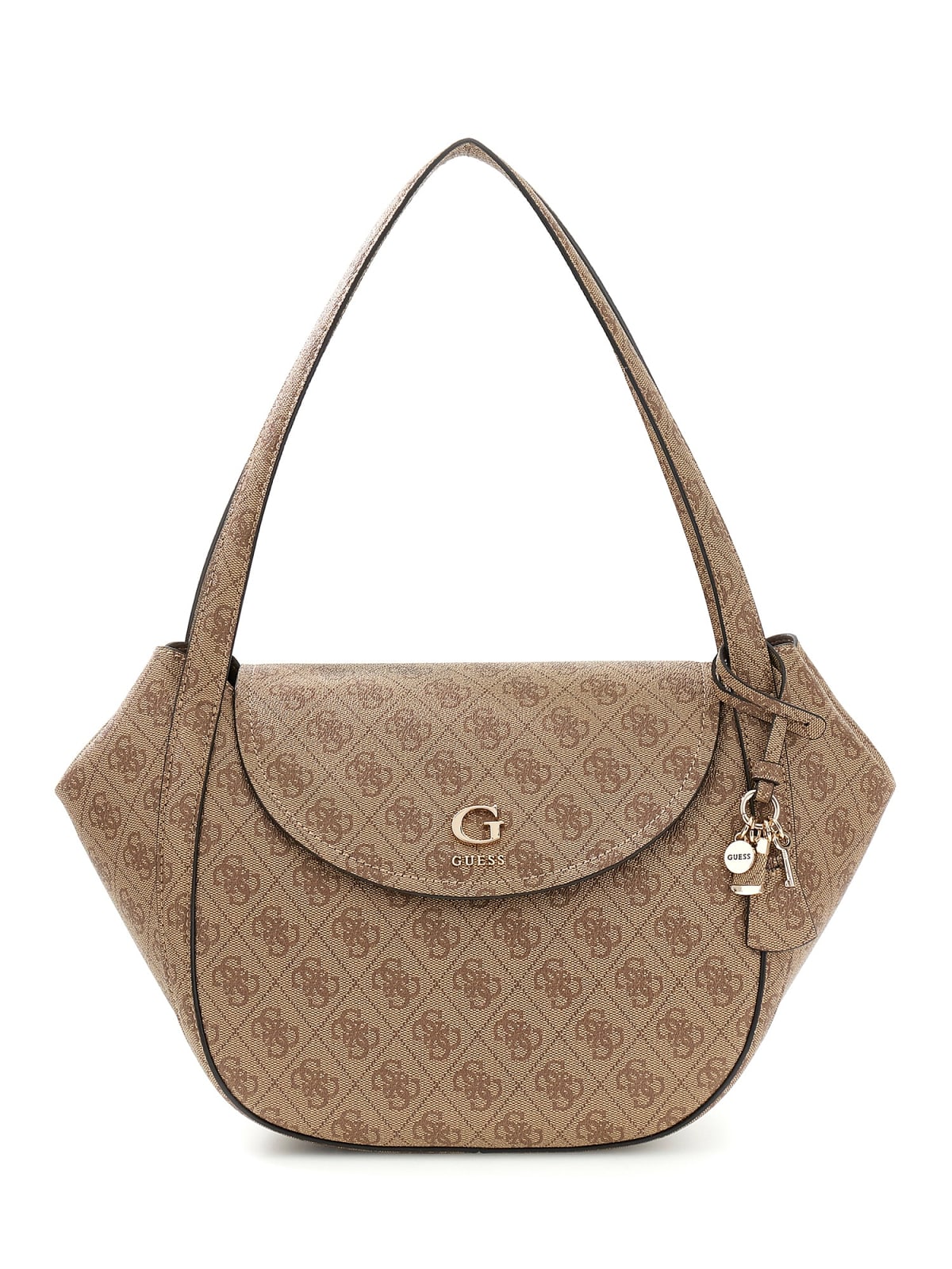 Borsa Coleen spalla patta logo donna Guess