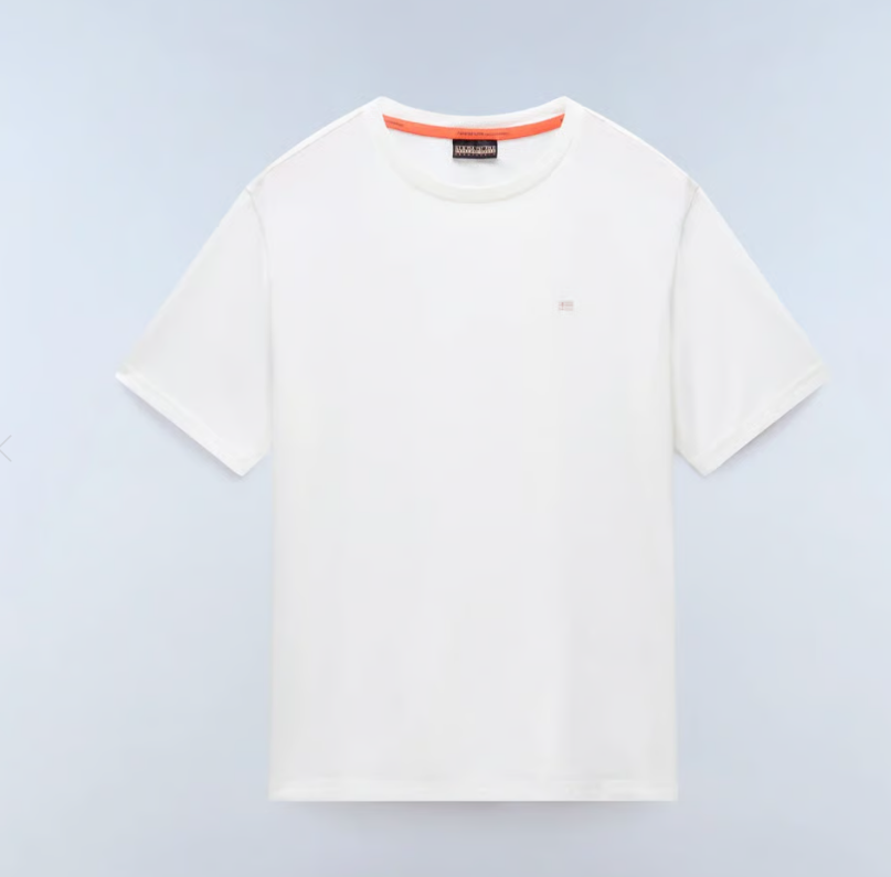 T-shirt Napapijri S-Nedles uomo cotone relaxed fit