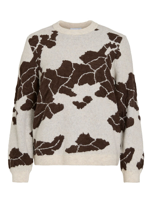 Maglione donna VILA poliestere riciclato regulat fit
