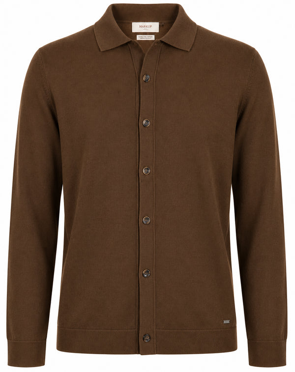 Camicia MARKUP uomo in maglia cotone