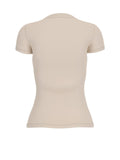 T-shirt Guess donna Zebra Triangle cotone