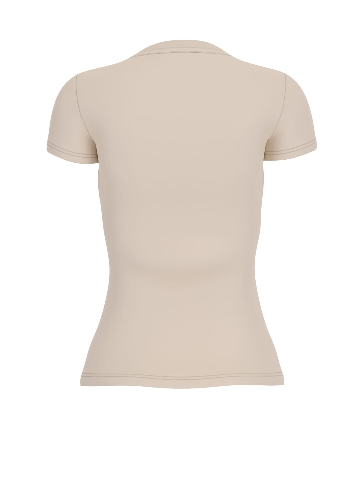 T-shirt Guess donna Zebra Triangle cotone
