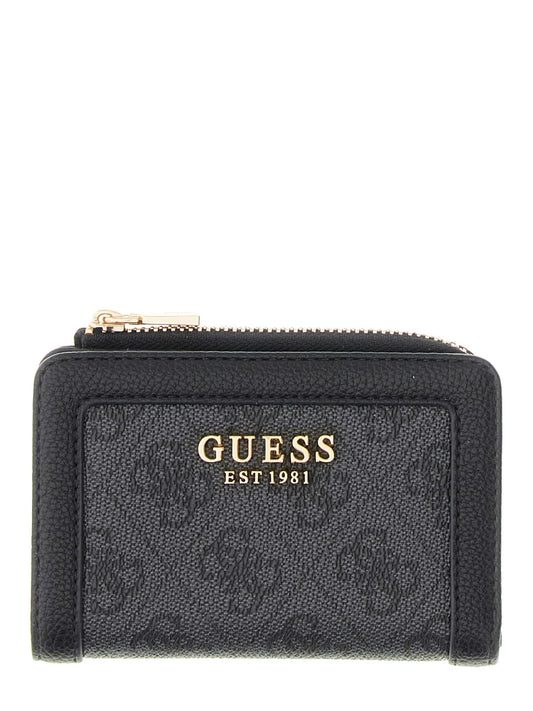 Portacarte Guess Lindsey donna zip-around